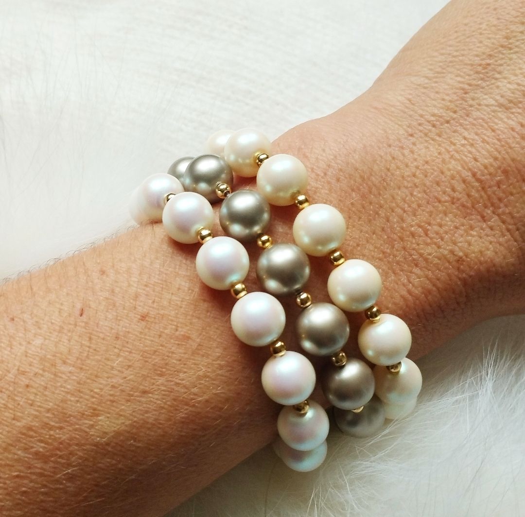 Bracelet perles de cristal