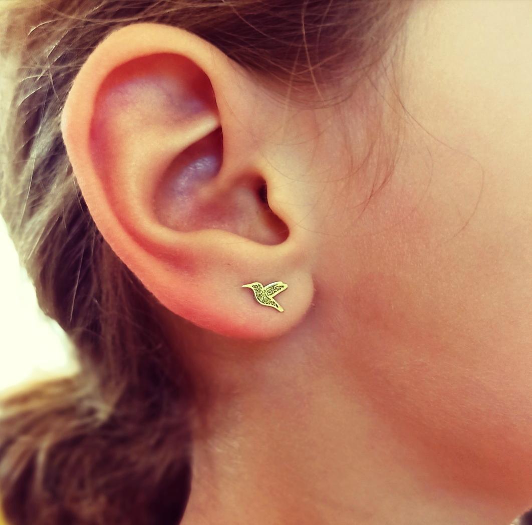 Boucles d'oreilles Colibris (2)