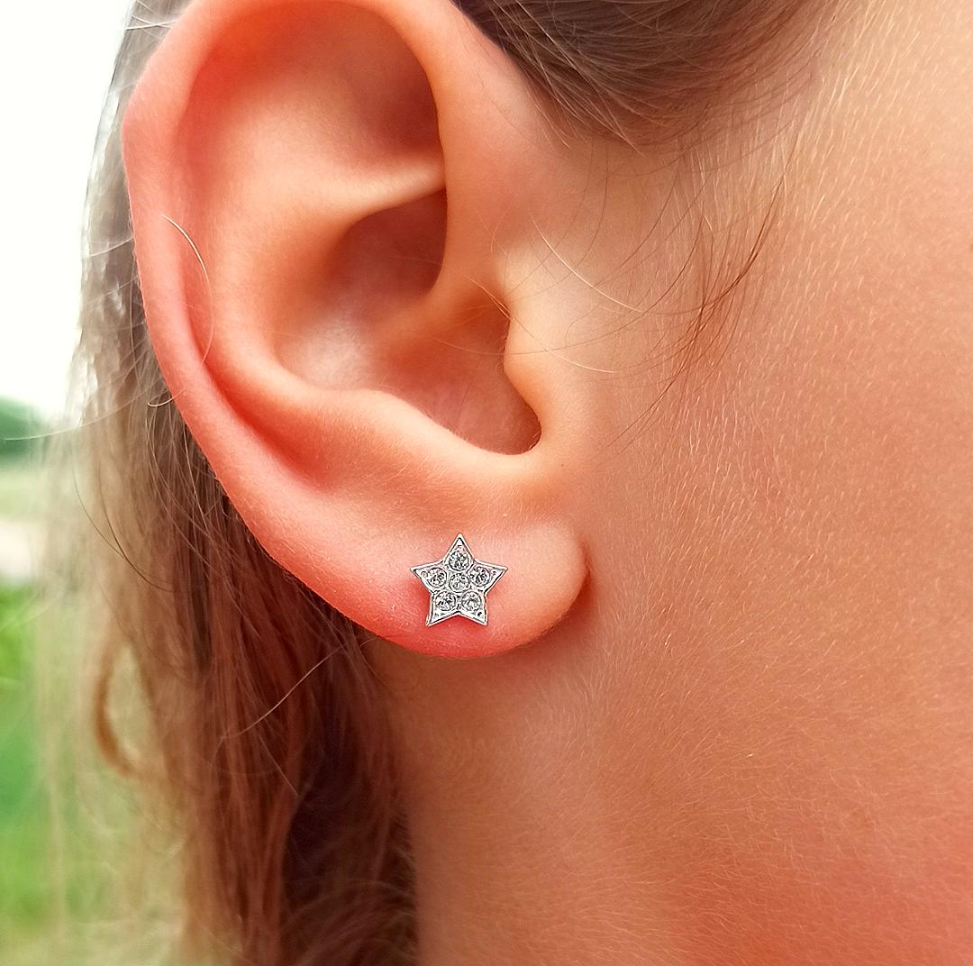 Boucles doreilles étoiles (2)