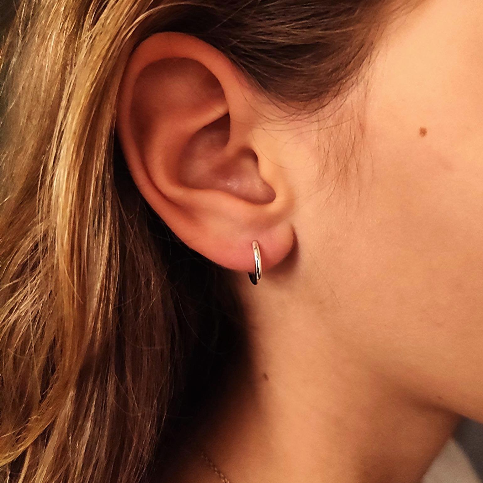 Créoles argent 12 mm (3)