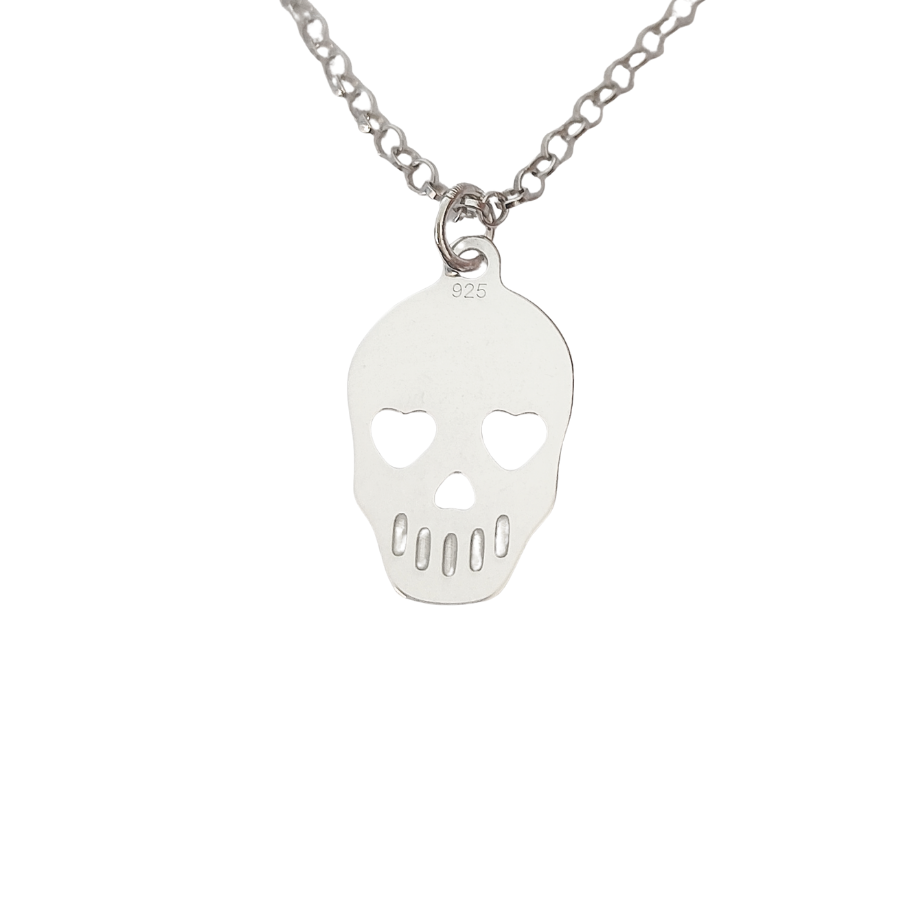 tete de mort PM argent