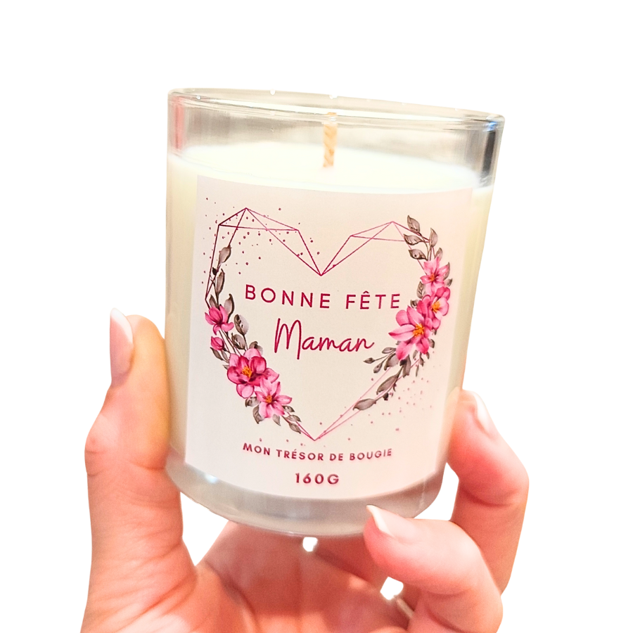 Bougie à message  spéciale Maman (4)