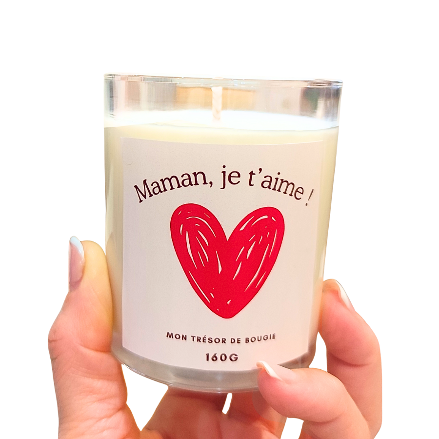 Bougie à message  spéciale Maman (2)