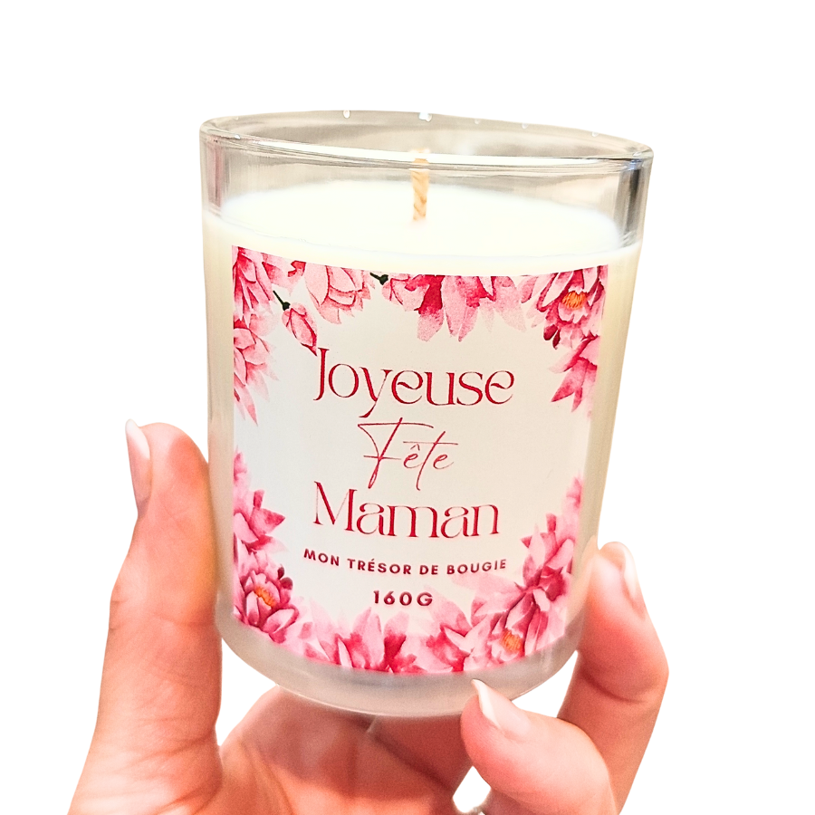 Bougie à message  spéciale Maman (5)