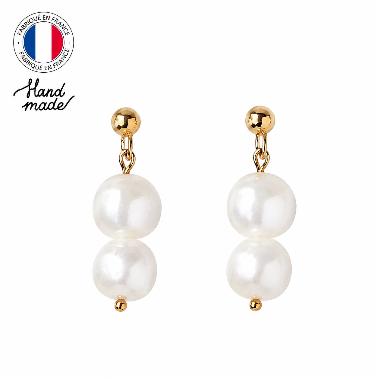 Boucles-d-oreilles-acier-inoxydable-perles-d-eau-douce