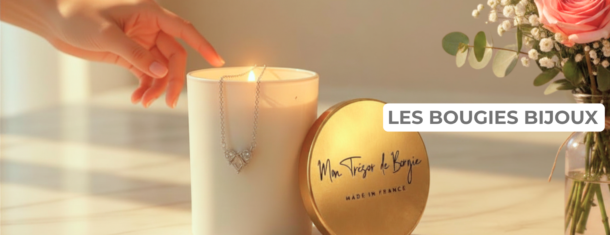 Les bougies bijoux