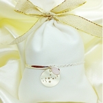 EMILIE - Bracelet demi jonc constellation et quartz (1)