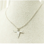 Collier tete de buffle argent