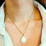 collier perle deau douce