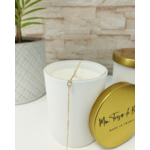 Bougie bijou solitaire argent 925 et plaqué or (2)