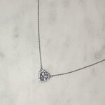 Collier ROMY argent 925 et coeur zirconium (1)