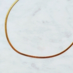 collier maille serpent acier 2