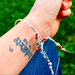 Bracelet jonc et Liberty argent925 (1)