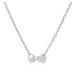collier coeur argent 925