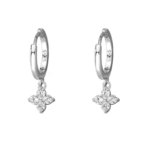 collection fleur Boucles doreilles argent 925