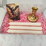 Coffret prière à Saint Michael Archage avec bougies