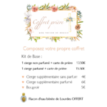 Coffret prière composez votre propre coffret