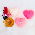 Coffret trio de bougies coeurs (3)