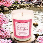 Bougie parfumée à la fleur de cerisier (2)