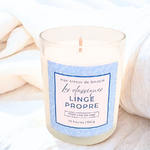 Bougie parfumée Linge propre (2)