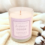 Bougie parfumée fleur de coton (2)