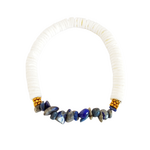 Bracelet rondelles coquillages (7)
