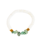 Bracelet rondelles coquillages (6)