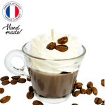 Bougie chantilly - Bougie Gourmande Expresso parfum café (1)