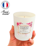 ESCAPADE LORRAINE - Bougie parfumée artisanale à la cire de soja - Prune Fleur de cerisier (1)