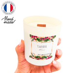 TAHITI - Bougie parfumée artisanale à la cire de soja - Monoï (5)