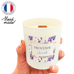 PROVENCE - Bougie parfumée artisanale à la cire de soja - Lavande (3)