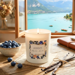 ANNECY - Bougie parfumée artisanale à la cire de soja - Myrtille Vanille (4)