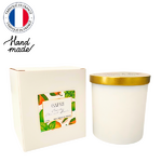 CAPRI Bougie parfumée artisanale à la cire de soja - Clémentine citron vert basilic (7)