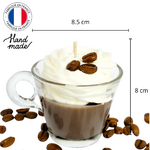 Bougie chantilly - Bougie Gourmande Expresso parfum café (2)