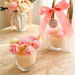 Blossom 1 - Bougie bouquet fleuri 7 fondants cire de soja parfum de Grasse sans CMR (1)