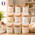Photo présentation poudres aspirateur pot 200g made in France