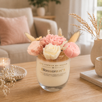 Blossom 1 - Bougie bouquet fleuri 7 fondants cire de soja parfum de Grasse sans CMR (7)