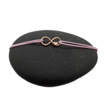 bracelet infini or rose (1)