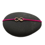 bracelet infini or rose (3)