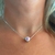Collier perle rose Pandora