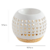 Brûle parfums coeurs dimensions