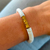 Bracelet rondelles coquillages (4)