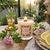 Bougie anti moustique citronnelle géranium