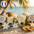 Bougie chantilly - Bougie Gourmande parfum Soleil des Tropiques (1)