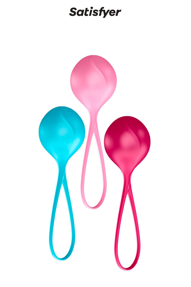 Set de 3 boules de Geisha Strengthening Balls - Satisfyer