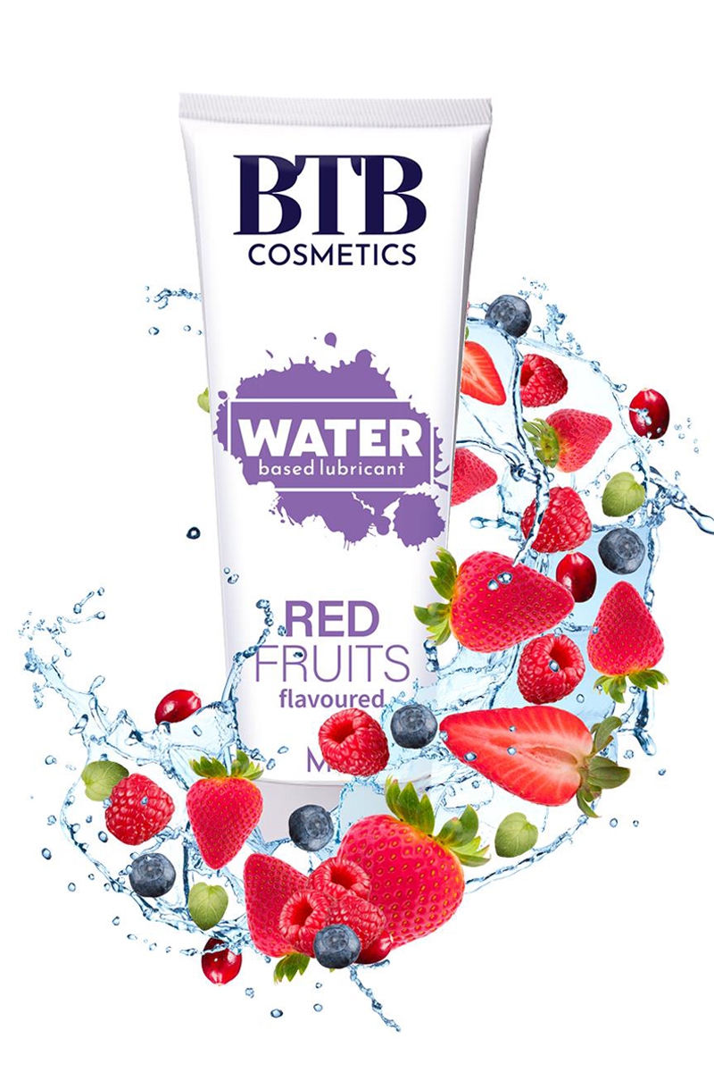 Lubrifiant parfumé Fruits rouges 100 ml - BTB