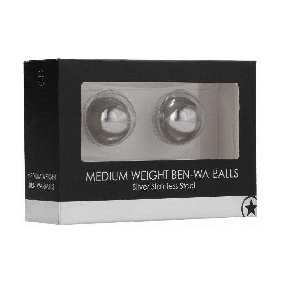 Boules de Geisha Ben-Wa-Balls 22mm Métal