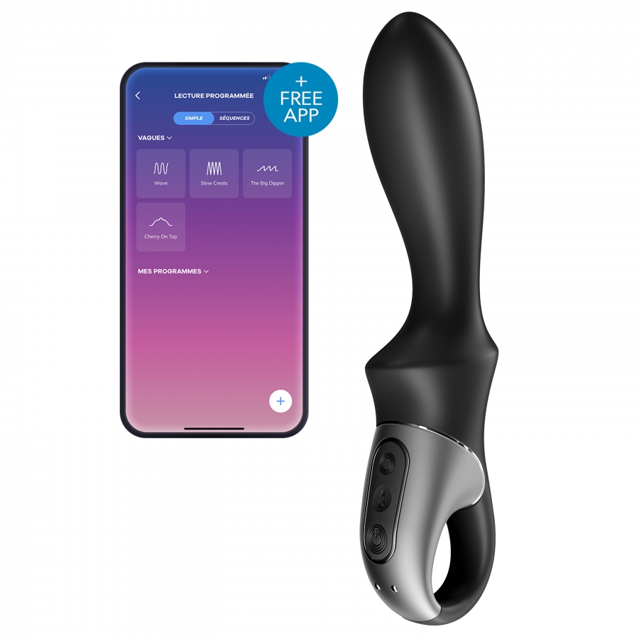 gode-vibrant-avec-poignee-heat-climax-satisfyer-11-x-35cm