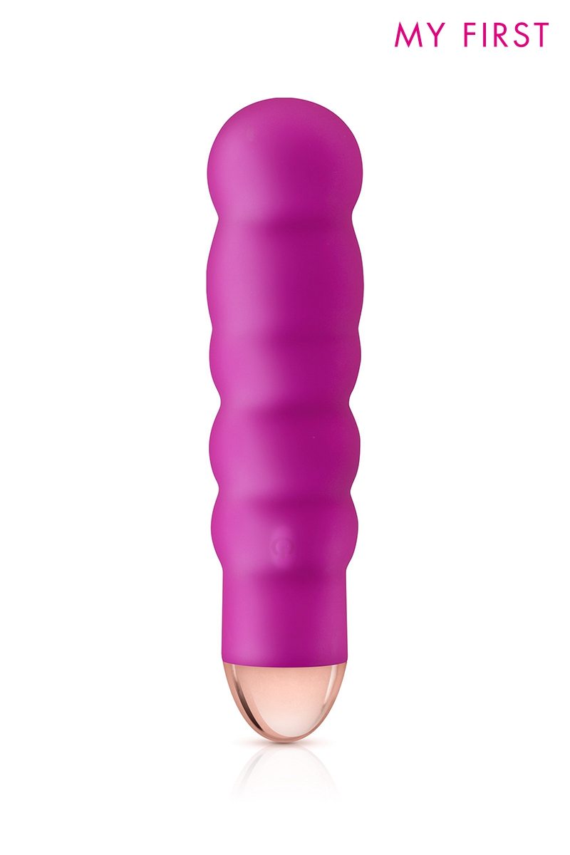 Mini vibromasseur rechargeable Giggle rose