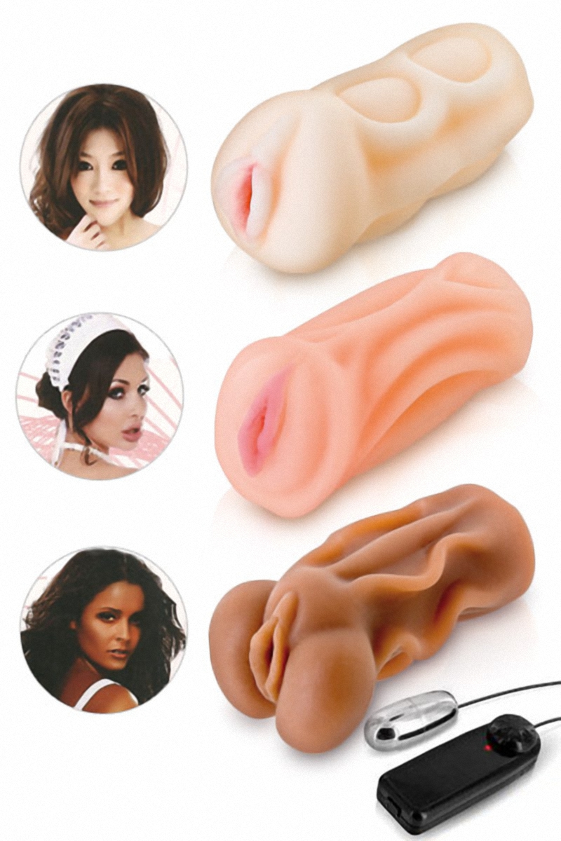 Masturbateurs pack de 3 réalistes United Angels